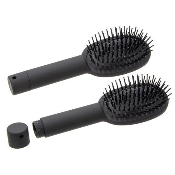 CACHE-BROSSE À CHEVEUX, NOIR