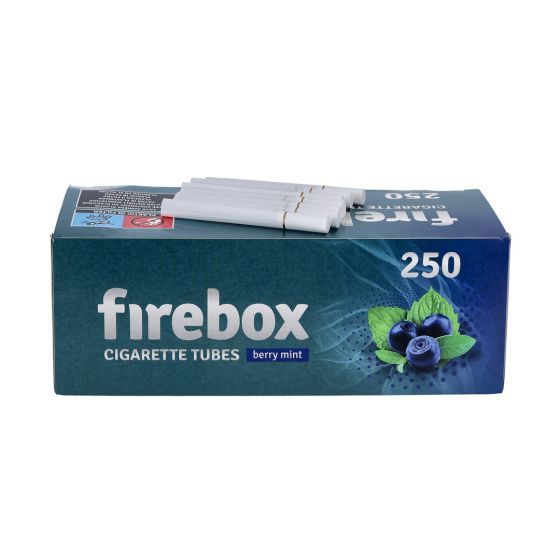 FIREBOX BERRY MINT ZIGARETTEN FILTERHÜLSEN 250 STK.