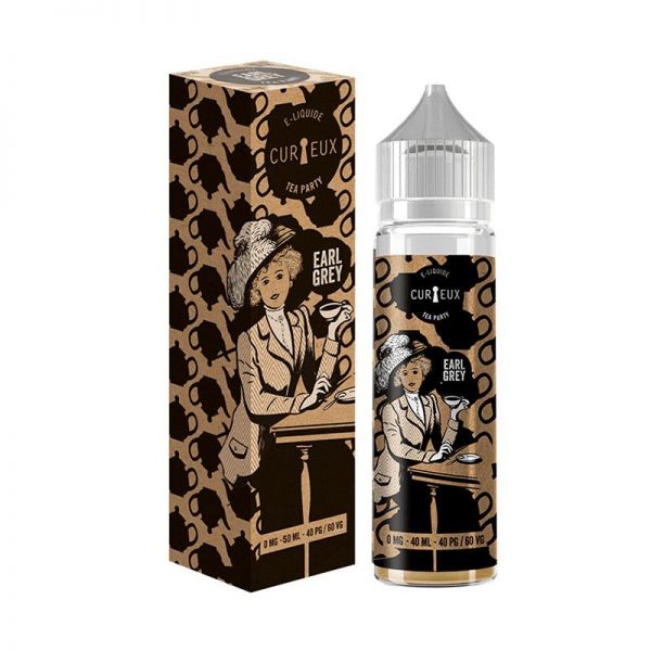 E-Liquid Earl Grey, CURIEUX 50ml ''Shortfill''