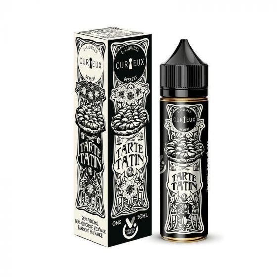 E-Liquid Tarte Tatin, CURIEUX 50ml ''Shortfill''