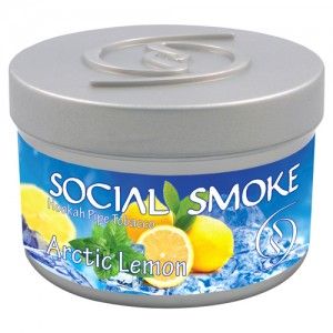 Social Smoke Arctic Lemon 100 g - Tabac à chicha