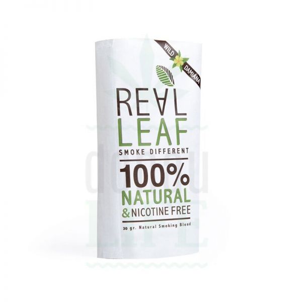 Real Leaf Wild Damiana Tabakersatz Kräutermischung - Beutel 30g