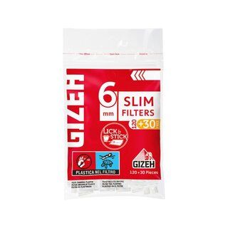 GIZEH Slim Filter (120 + 30 Stk.)