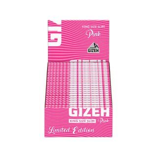 GIZEH KS Slim Pink Edition (50 pièces)