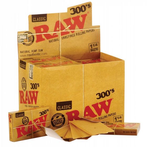 BOITE RAW 300 FEUILLES - 1 1/4 (40S)