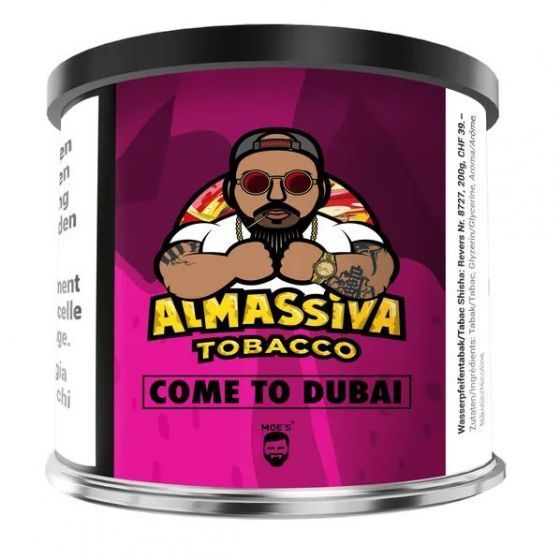 AL MASSIVA SHISHA TABAK - COME TO DUBAI 200G