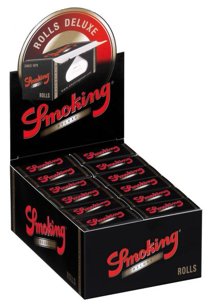 Smoking Rolls Deluxe Schwarz 24er Box