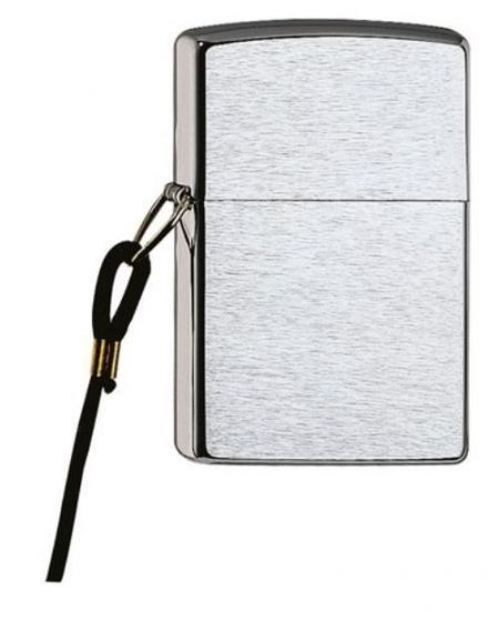 Zippo Lossproof Chrome Brushed