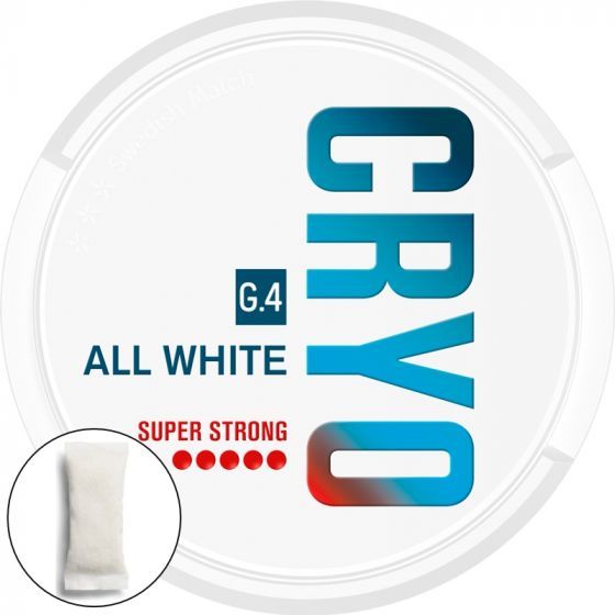 GENERAL G.4 CRYO ALL WHITE SNUS - SACS 19,2 G