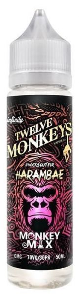 Twelve Monkeys - Harambae, 50ml (Shortfill)