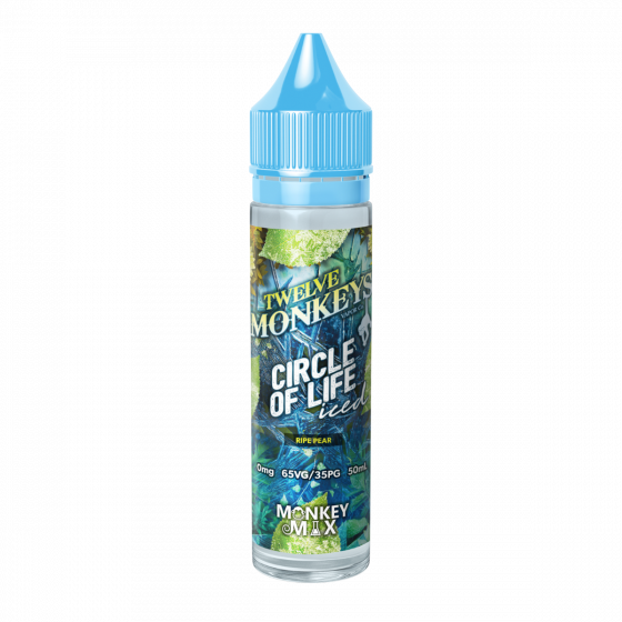 TWELVE MONKEYS - CIRCLE OF LIFE ICE, 50ML (SHORTFILL)