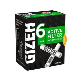 Filtre actif GIZEH 6 mm ( 34 pcs.)