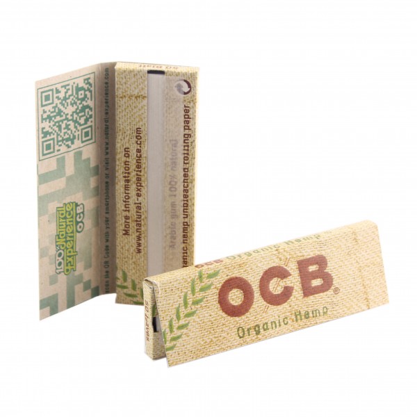Zigarettenpapier / Drehpapier - OCB Organic Hemp Single Kurz