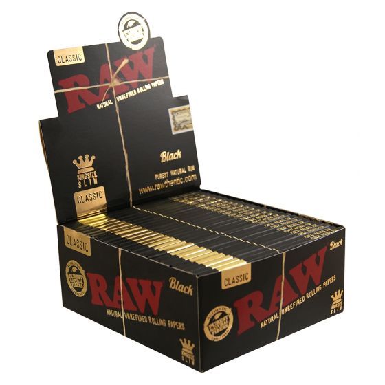 RAW NOIR KING SIZE SLIM (ANNÉES 50)