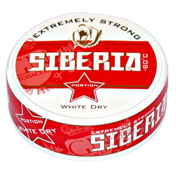 Siberia white dry - 80 degree - Rot 13g