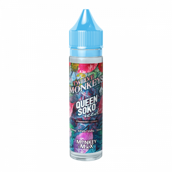 TWELVE MONKEYS - QUEEN SOKO ICE, 50ML (SHORTFILL)