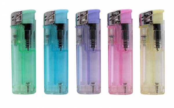 DAVID ROSS - Briquet Electronic Maxi Transparent