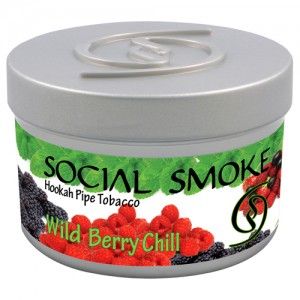 Social Smoke Wildberry Chill 100 gramme - Tabac à chicha