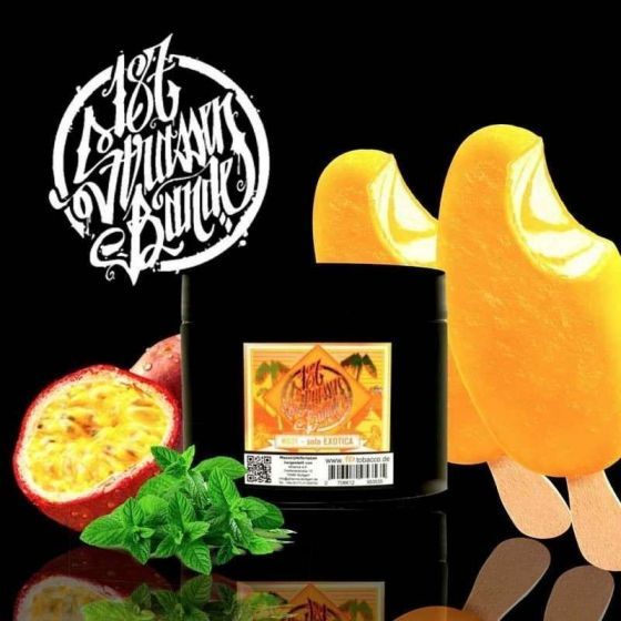 187 Strassenbande Shisha Tabak - Solo Exotica 200g