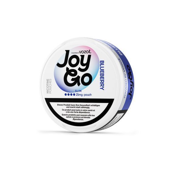 VOZOL JOYGO SNUS - BLUEBERRY, 10 mg, 16 mg, 25mg,