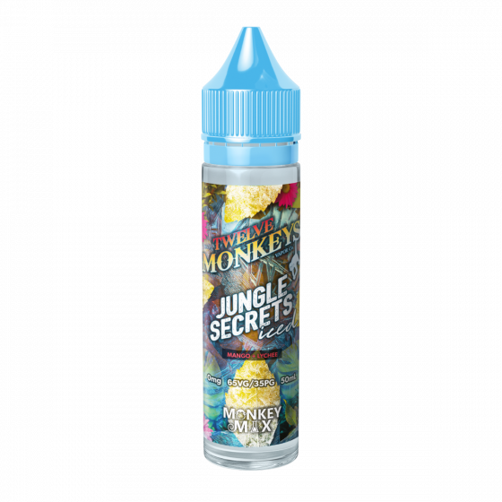 TWELVE MONKEYS - JUNGLE SECRETS ICE, 50ML (SHORTFILL)