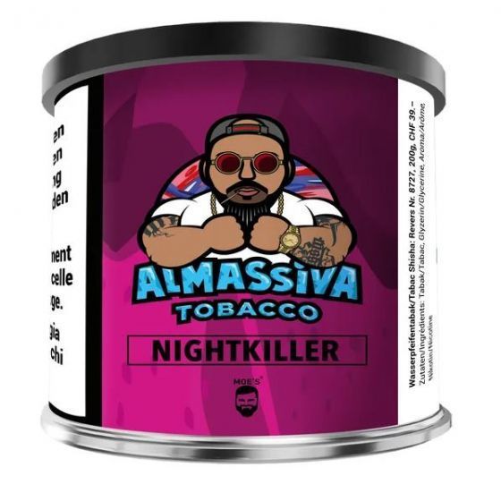 AL MASSIVA SHISHA TABAK - NIGHT KILLER 200G