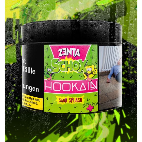 Tabac Hookain Shisha - Zenta Schox Saur Splash 200g