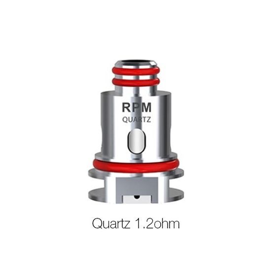 5 x Ersatzverdampferköpfe RPM40 für SMOK Fetch Pro, 1.2ohm Quartz