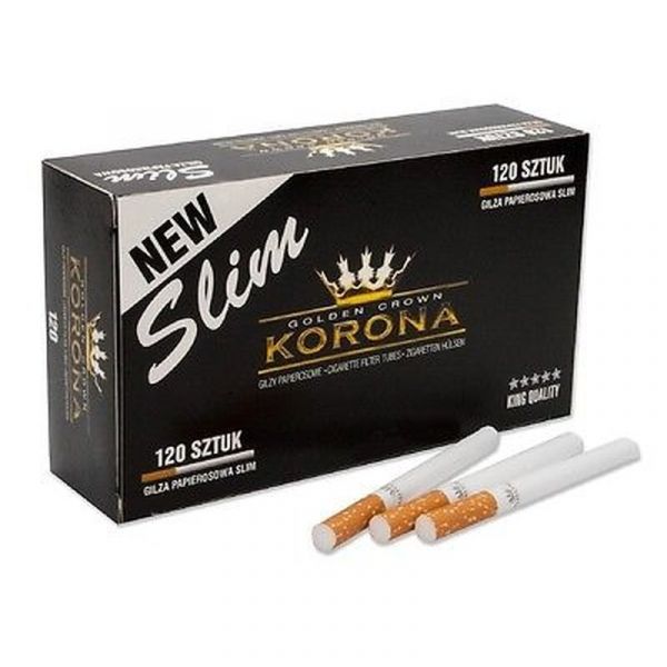 Korona Zig. Hülsen Slim 120 Stk.